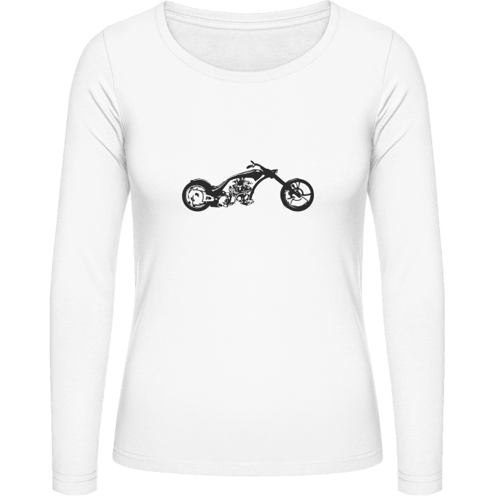 Custom Bike Motorbike Langermet skjorte for kvinner 0 image