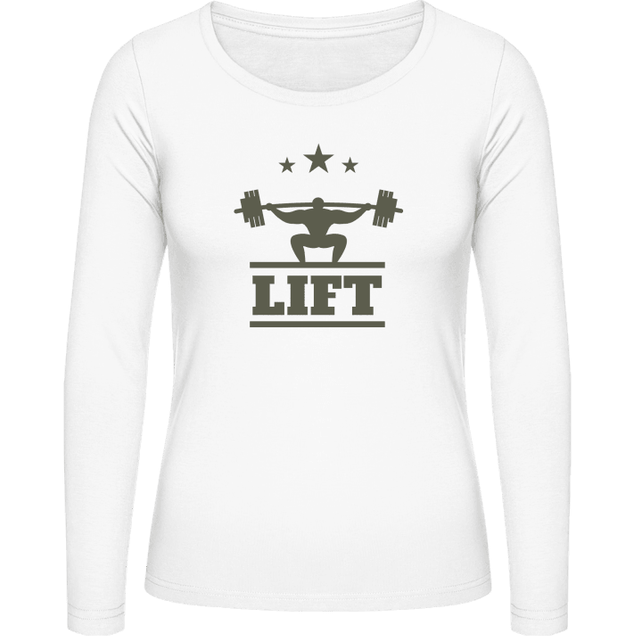 Lift Camisa de manga larga para mujer contain pic