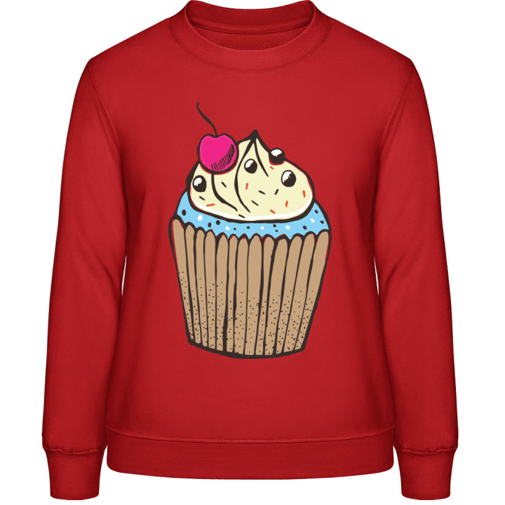 Delicious Cake Sweatshirt för kvinnor contain pic