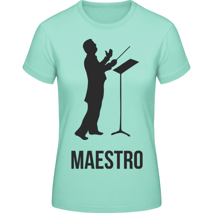 Maestro Camiseta de mujer contain pic