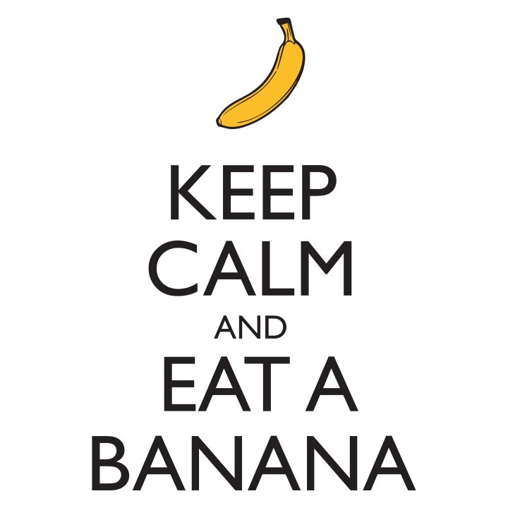 Keep Calm and Eat a Banana T-shirt för kvinnor 0 image