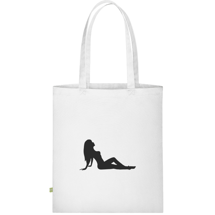 Sexy Woman Silhouette Stofftasche contain pic