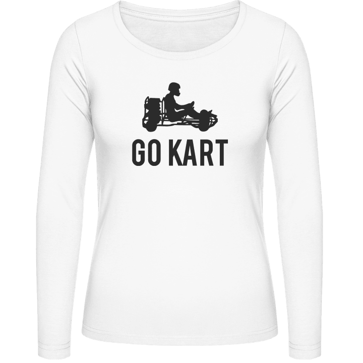 Go Kart Motorsports Camisa de manga larga para mujer contain pic