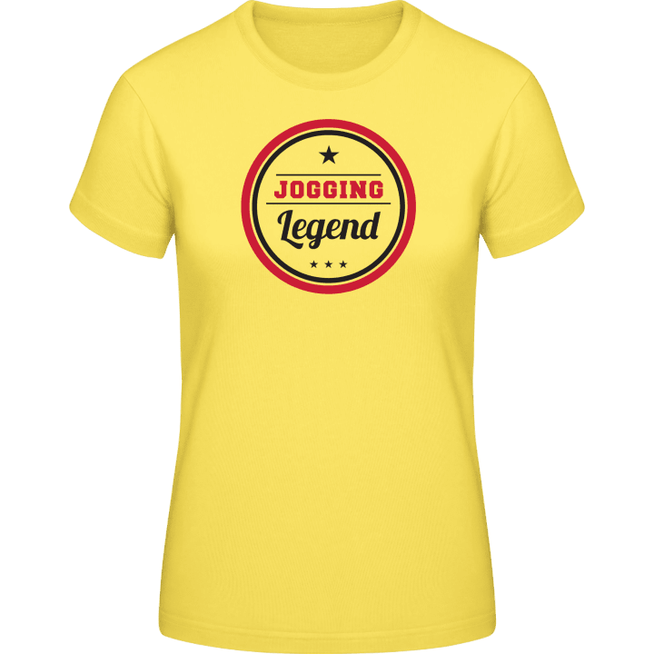 Jogging Legend T-shirt för kvinnor contain pic