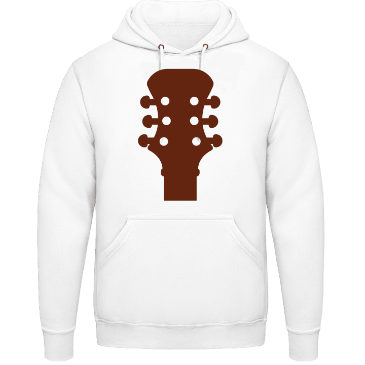 Guitar Silhouette Felpa con cappuccio contain pic