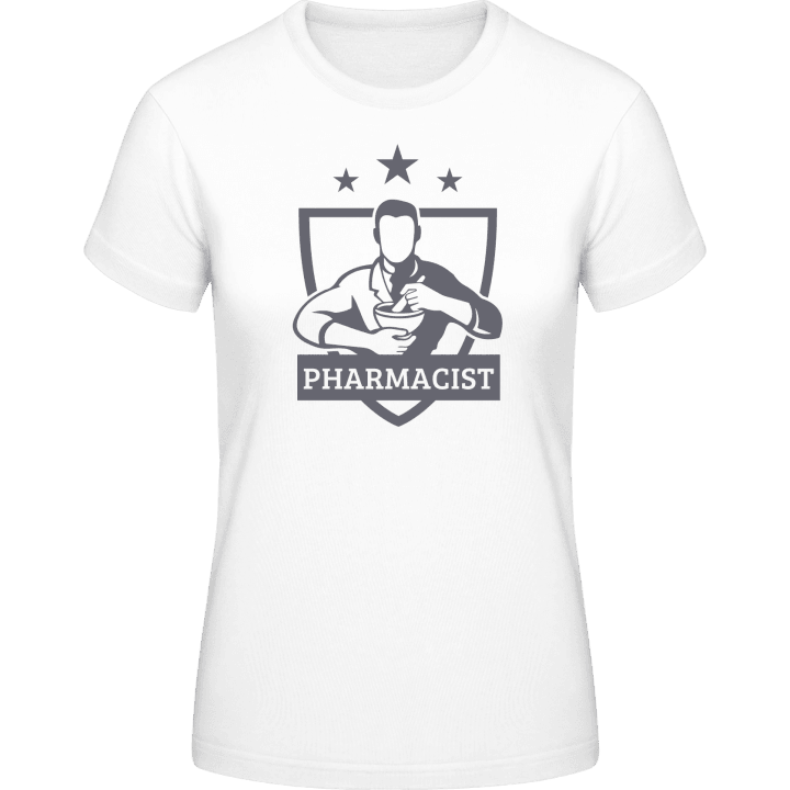 Pharmacist Coat Of Arms T-shirt pour femme contain pic