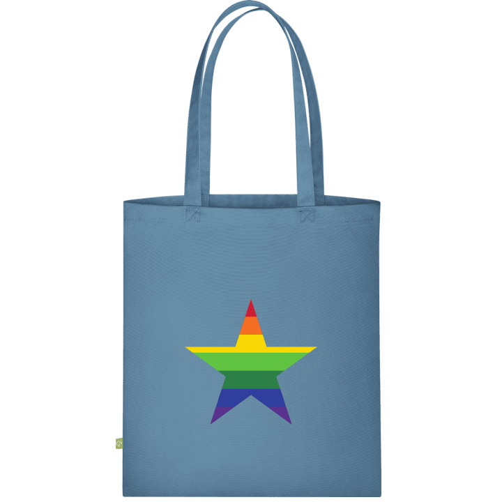 Rainbow Star Väska av tyg contain pic