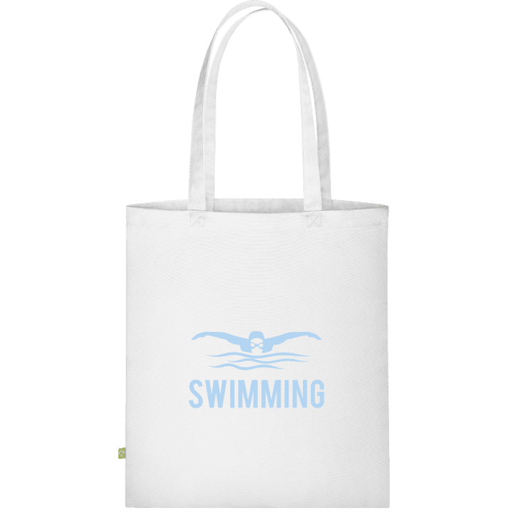 schwimmen Silhouette Stofftasche contain pic