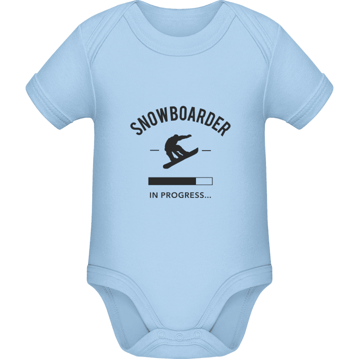 Snowboarder in Progress Baby Rompertje contain pic