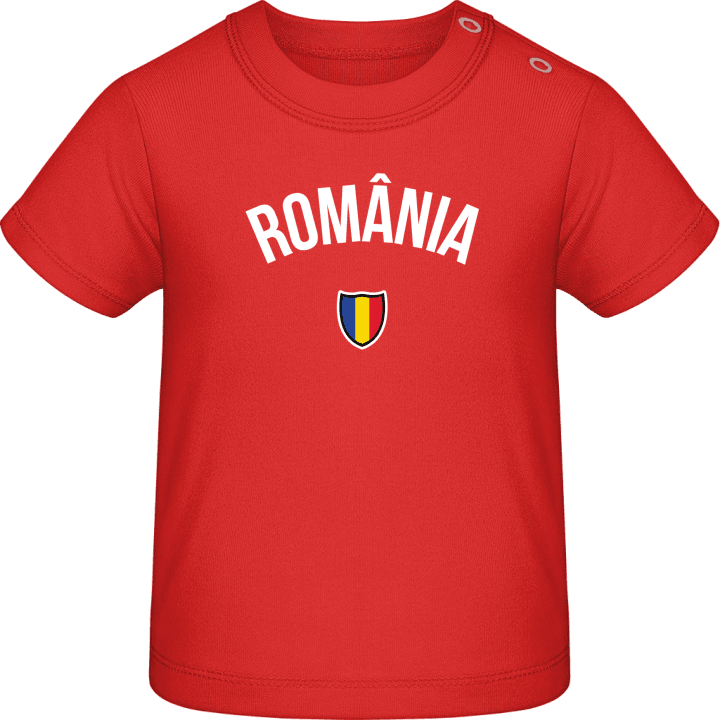 ROMANIA Flag Fan T-shirt bébé 0 image