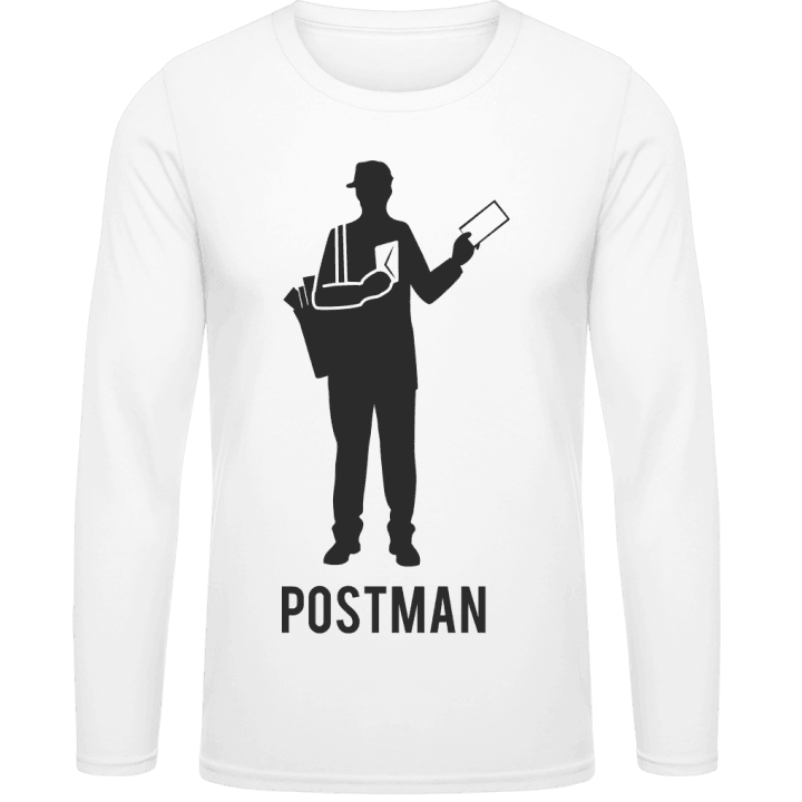 Postman T-shirt à manches longues contain pic