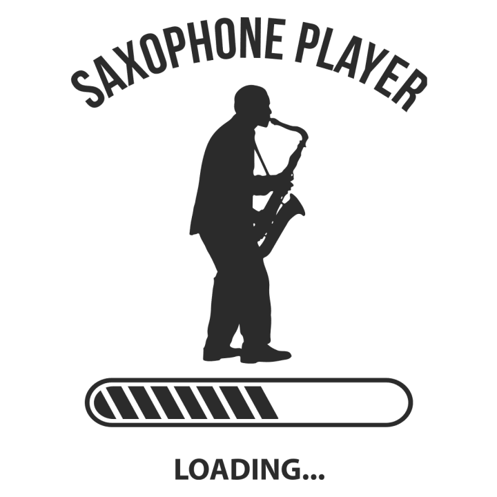 Saxophone Player Loading Camicia donna a maniche lunghe 0 image