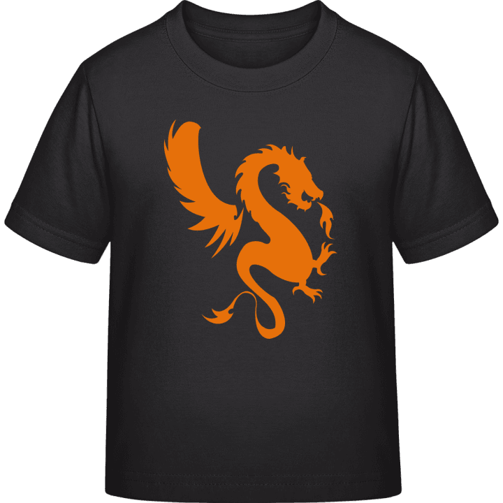 Dragon Symbol Minimal T-shirt til børn 0 image