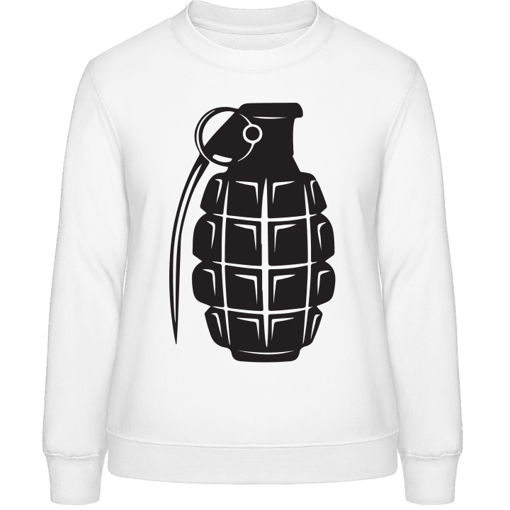 Grenade Illustration Sweatshirt för kvinnor contain pic