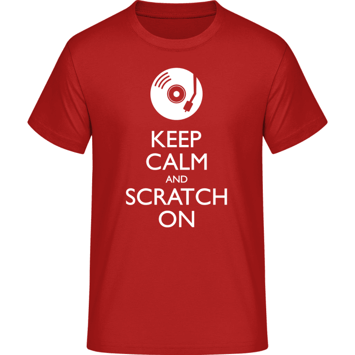 Keep Calm And Scratch On T-Shirt 0 image