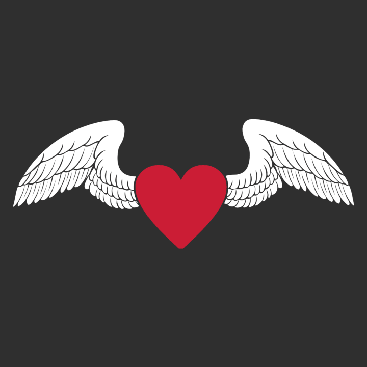 Heart With Wings T-shirt à manches longues pour femmes 0 image