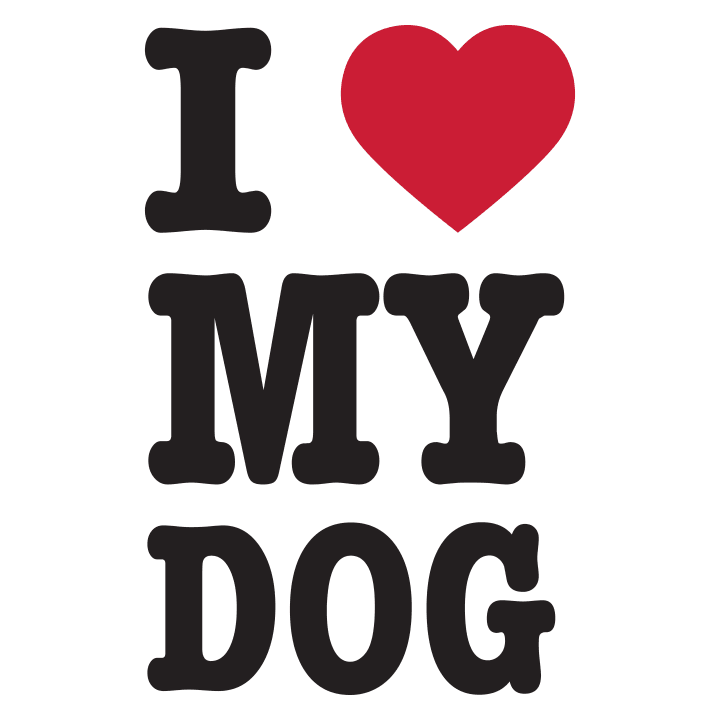 I Love My Dog T-paita 0 image