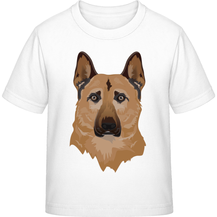 Deutscher Schäferhund Kopf Realistisch Kinder T-Shirt 0 image