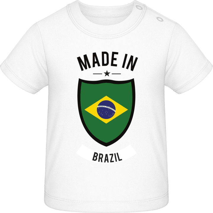 Made in Brazil Camiseta de bebé contain pic