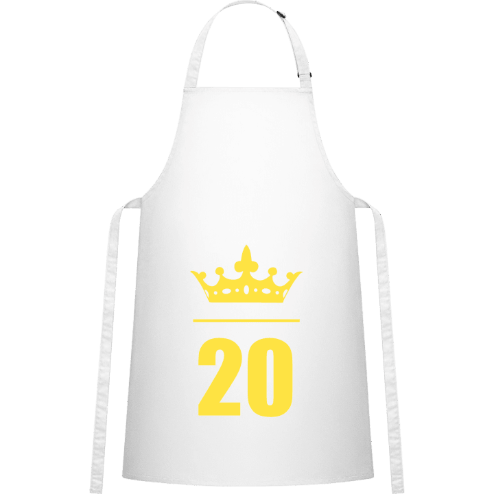 20th Birthday Age Delantal de cocina 0 image
