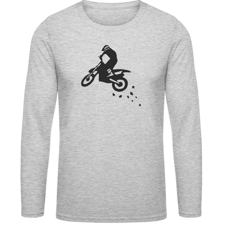 Motocross Jump Langermet skjorte contain pic