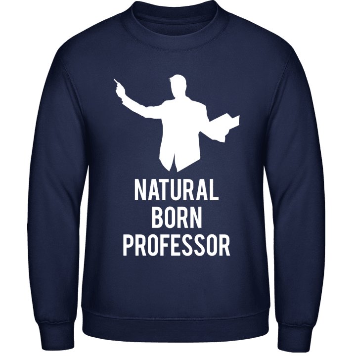 Natural Born Professor Sudadera contain pic