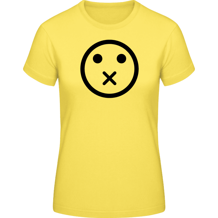 Silence Secret Smiley Frauen T-Shirt 0 image