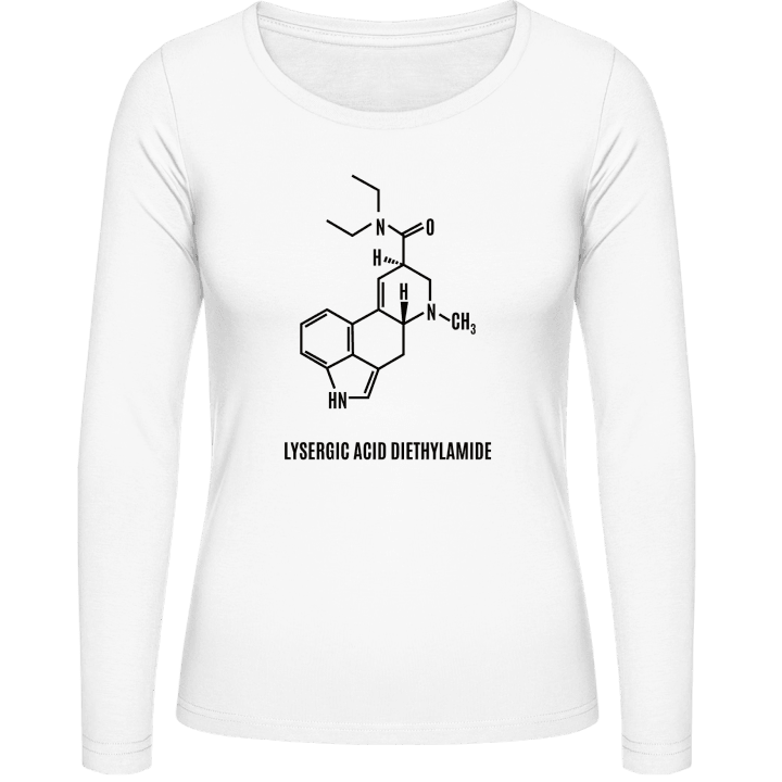 Lysergic Acid Diethylamide Langermet skjorte for kvinner 0 image