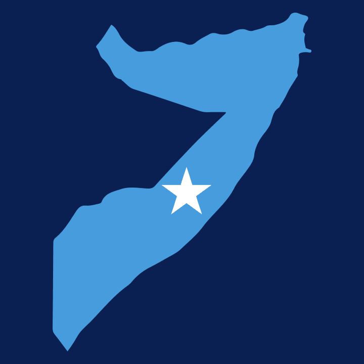 Somalia Map T-shirt à manches longues pour femmes 0 image