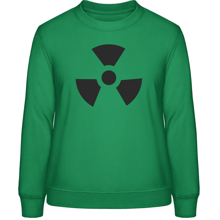 Radioactive Symbol Women Sweatshirt contain pic