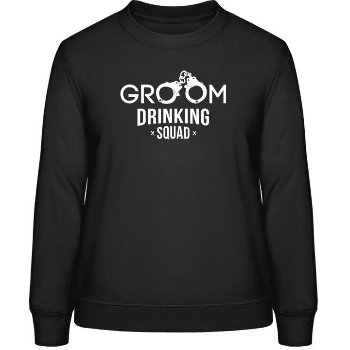 Groom Drinking Squad Sweatshirt för kvinnor 0 image