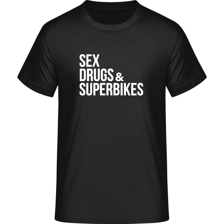 Sex Drugs Superbikes T-skjorte 0 image