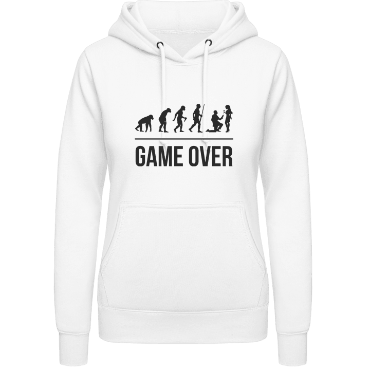 Game Over Evolution Wedding Women Hoodie contain pic