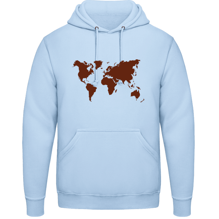 Mapa del mundo Sudadera con capucha contain pic
