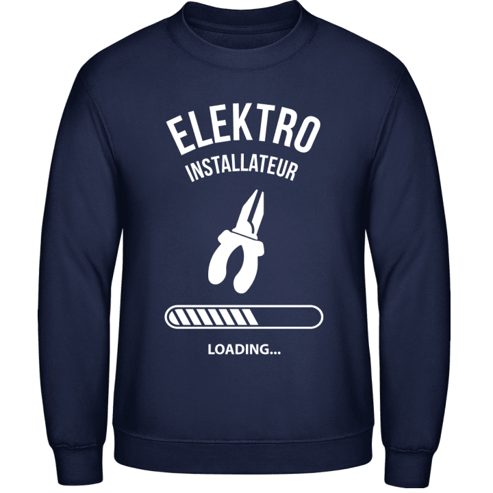 Elektro Installateur Loading Sweatshirt contain pic
