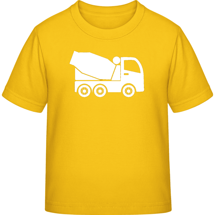 Béton camion de mélange T-shirt pour enfants 0 image