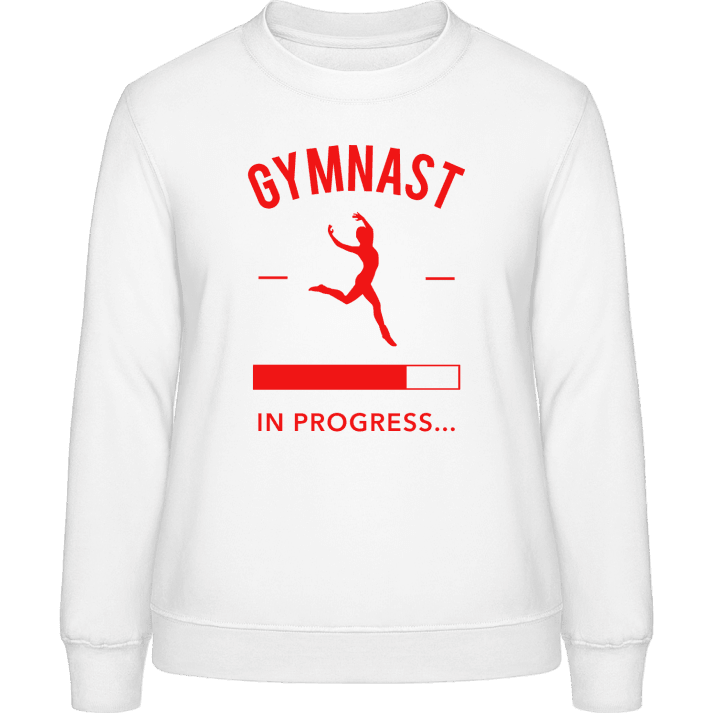 Gymnast in Progress Felpa donna contain pic