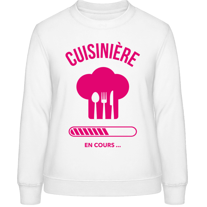 Cuisinière En Cours Frauen Sweatshirt contain pic