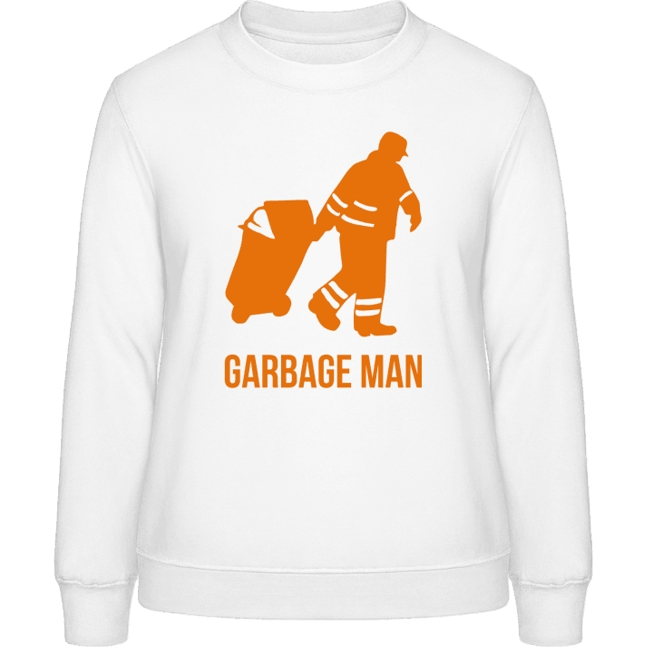 Garbage Man Sweatshirt för kvinnor contain pic