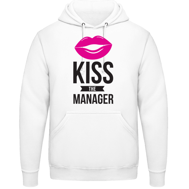Kiss The Manager Felpa con cappuccio contain pic