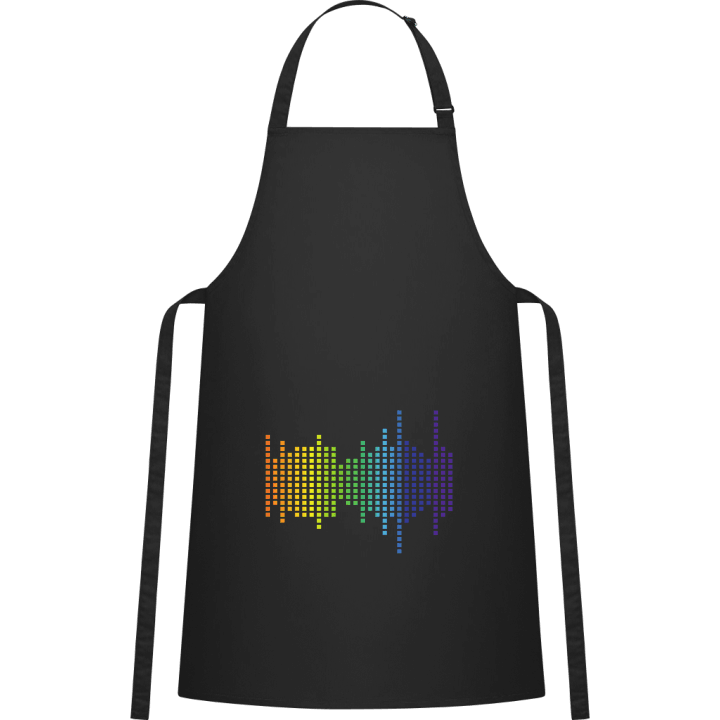 Printed Equalizer Beat Sound Förkläde för matlagning contain pic