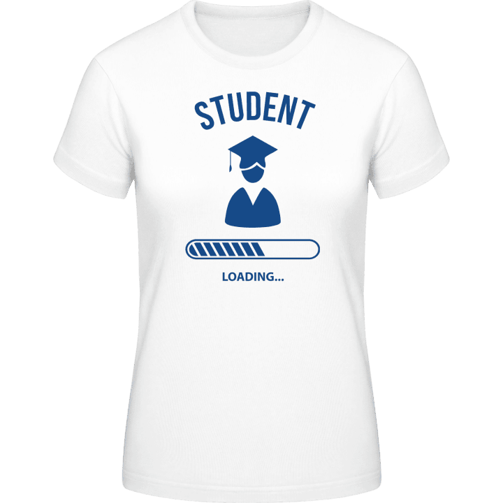 Student Loading Design Frauen T-Shirt contain pic