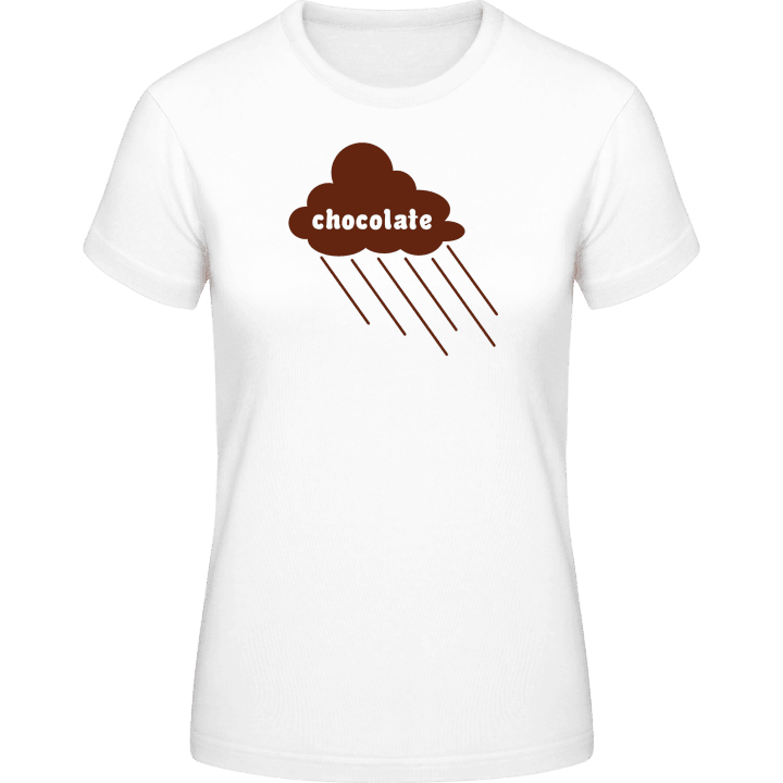 Chocolate Cloud T-skjorte for kvinner contain pic