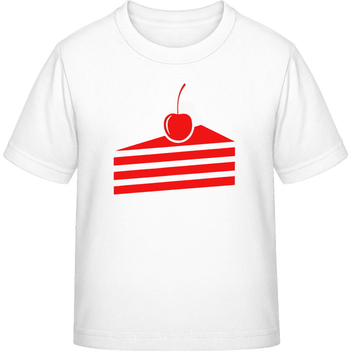 Cake Illustration T-skjorte for barn contain pic