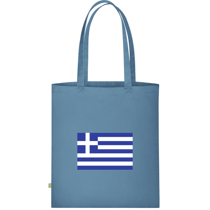 Greece Flag Väska av tyg contain pic