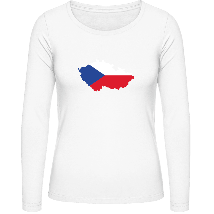República Checa Camisa de manga larga para mujer contain pic