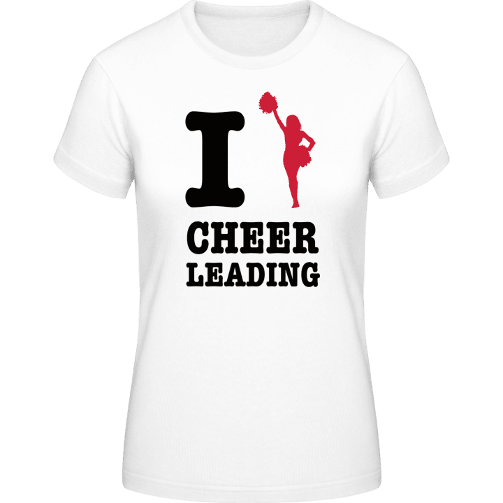 I Love Cheerleading Vrouwen T-shirt 0 image