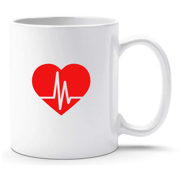 Heart Beat Logo Cup contain pic