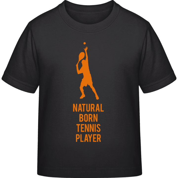 Natural Born Tennis Player Kinderen T-shirt contain pic