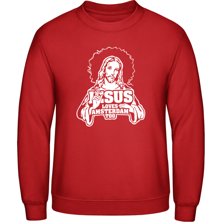 Jesus Loves Amsterdam Too Sweatshirt 0 image
